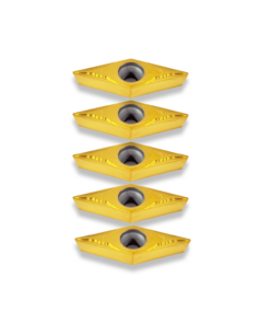 5 X VBMT 16 CARBIDE TIPS / INSERTS