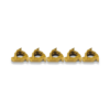 5 x 55 Degree Coated Screw Cutting Tips (external) 08era