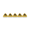 5 x 55 Degree Coated Screw Cutting Tips (external) 16era