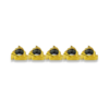 5 x 55 Degree Coated Screw Cutting Tips (internal) 11nra