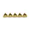 5 x 60 Degree Coated Screw Cutting Tips (external) 08era