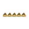 5 x 60 Degree Coated Screw Cutting Tips (internal) 08nra