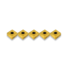 5 x CNMG 09-03-04 Carbide Insert