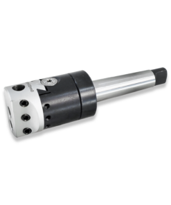 Alternative view of 50mm Boring head with 3MT tanged arbor and 9pc brazed boring tool set