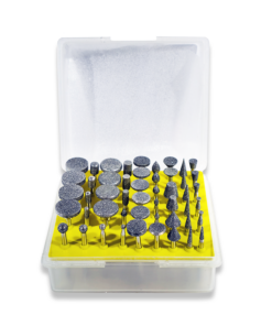 50pc SET OF DIAMOND BURRS ( 1/8" SHANK )