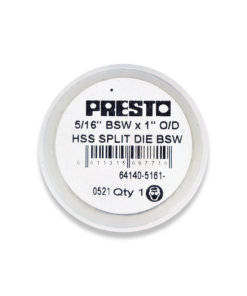Presto 5/16" BSW HSS Circular split die