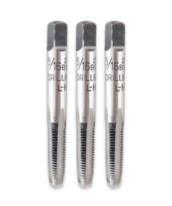 5/16" x 22tpi TAPS SET BSF LEFT HAND THREAD