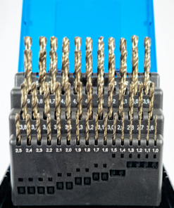 Alternative view of 51PC COBALT FULLY GROUND 1 - 6MM DRILL SET