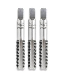 5/8" UNC TAPS SET  x 11tpi