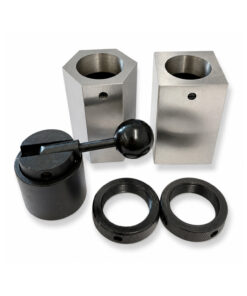 5C COLLET BLOCKS HEX AND SQUARE WITH PULLER