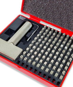 Alternative view of 5MM COMBINATION NUMBER / LETTER STAMPS "TYPE AND TYPE HOLDER"