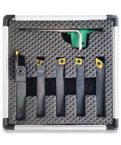 Alternative view of 5PC NEW INDEXABLE LATHE TURNING TOOLS SET 8mm SHANK THREADING PARTING