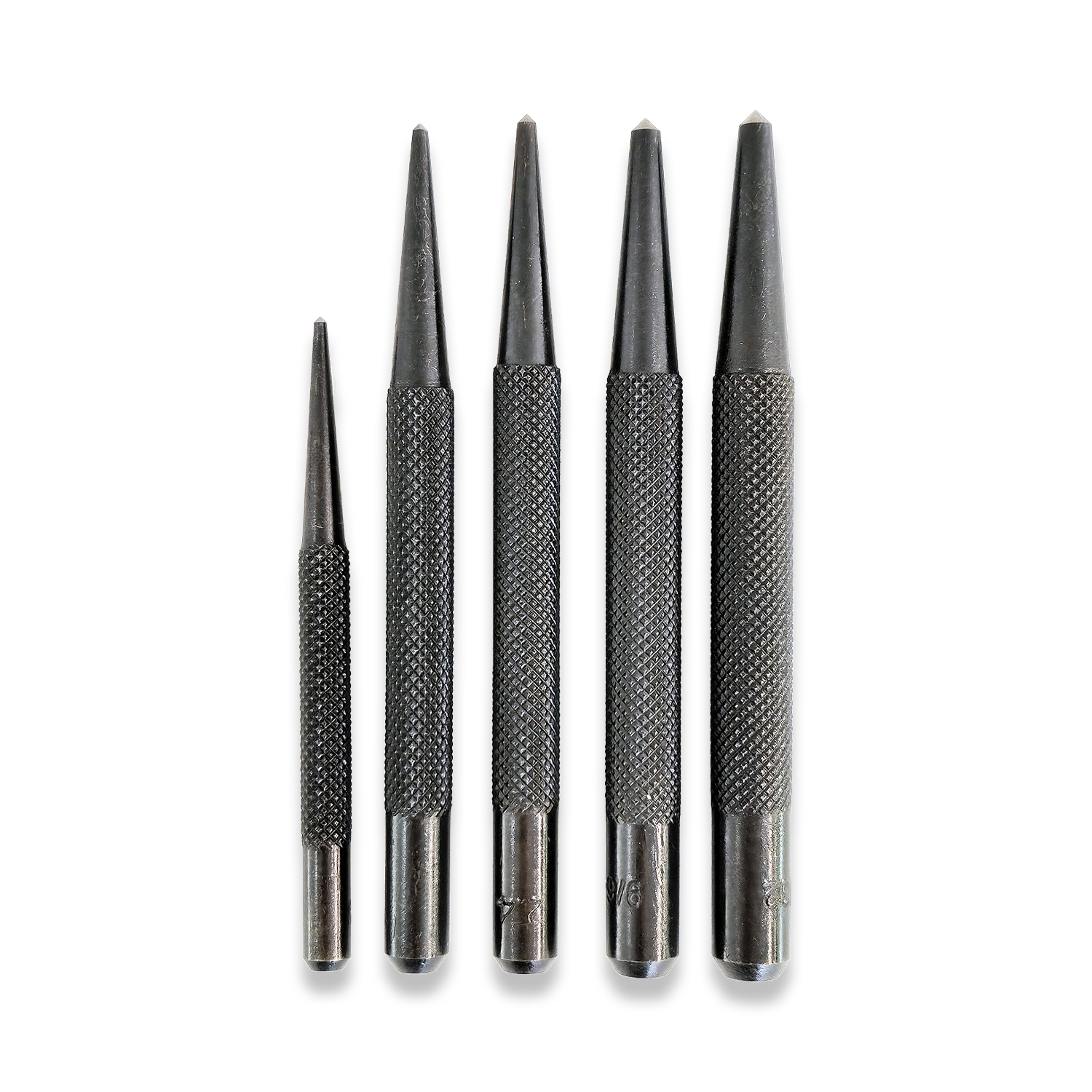 5PC SET OF ENGINEERS CENTRE PUNCHES
