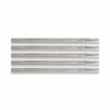 5PCS ROUND TOOL STEEL 3/16" x 4" LONG BLANK END