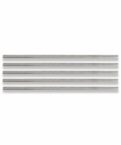 5X ROUND TOOL STEEL 3mm x 100mm LONG BLANK END