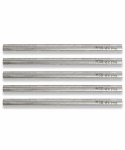 5X ROUND TOOL STEEL 6mm x 100mm LONG BLANK END