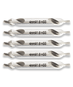 Presto 1.6mm x 4mm Shank HSS Centre Drill DIN333A x 5