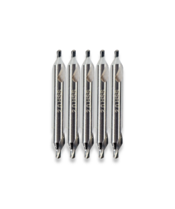 5 X CENTRE DRILLS (2mm DIA)