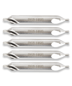 PRESTO BS3 (3/32") CENTRE DRILLS HSS DIN333A x 5