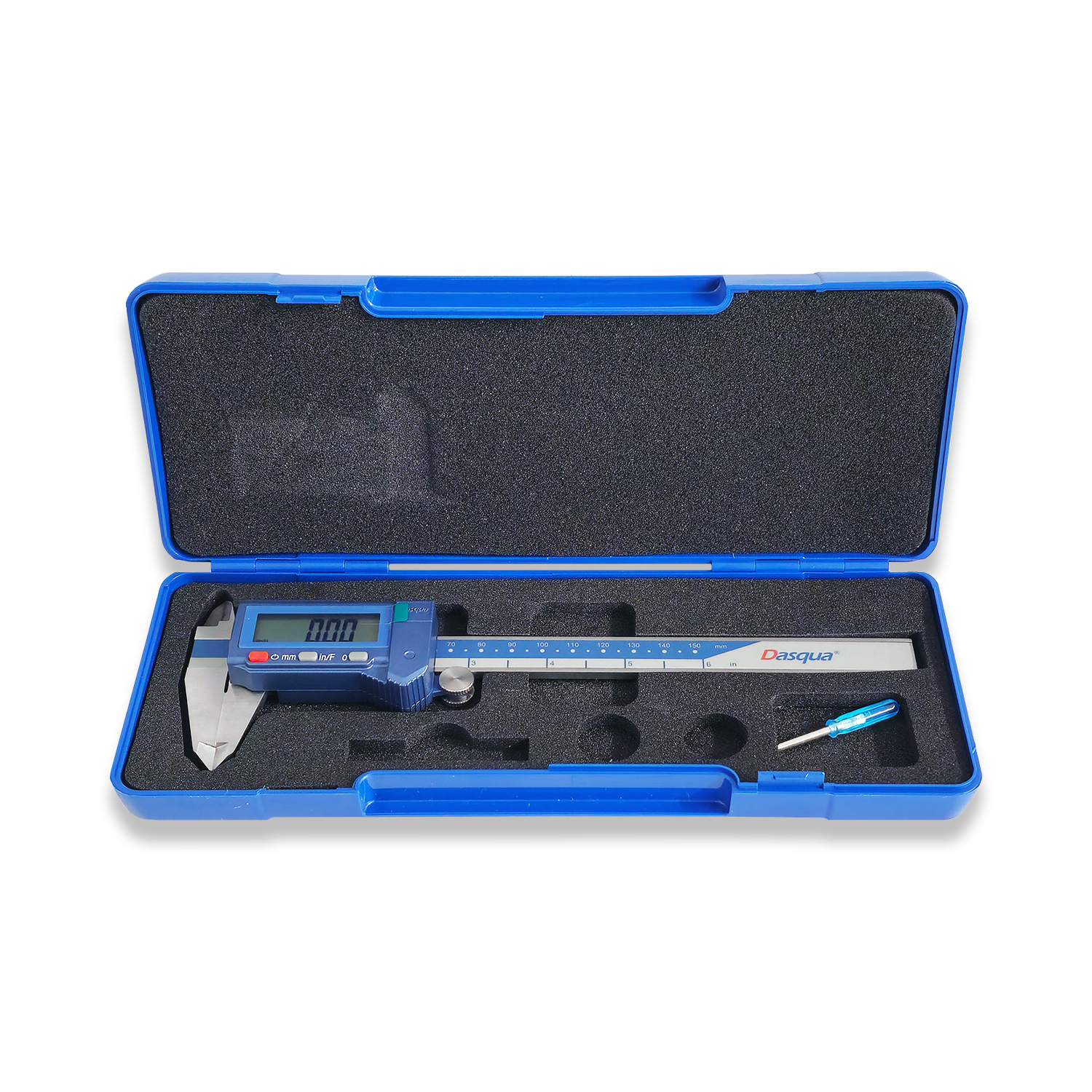 6'' DIGITAL VERNIER CALIPER MICROMETER FRACTION IP54 WATERPROOF 2000-1005 - Image 5