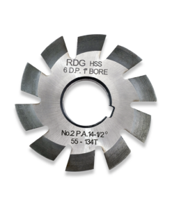 6 DP INVOLUTE GEAR CUTTER NUMBER 2