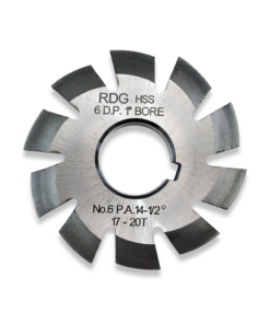 6 DP INVOLUTE GEAR CUTTER NUMBER 6