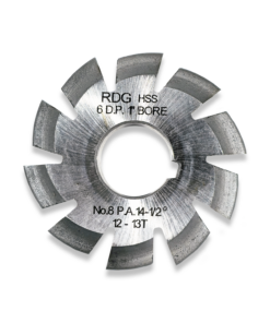 6 DP INVOLUTE GEAR CUTTER NUMBER 8