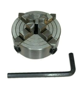65mm 4 Jaw Independent Economy Lathe Chuck Reversible Jaws 12 x 1