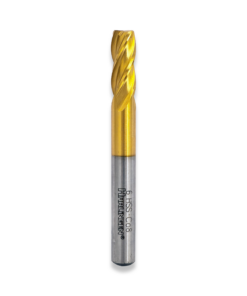 6MM COBALT TIN HSSC08 COATED END MILL