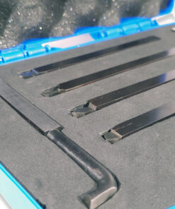 Alternative view of 6PC HSS TURNING TOOL SET 3/8" SHANK 5" LONG PARTING BORING THREADING RDG