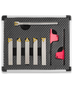 Alternative view of 6PC TURNING BORING TOOLS SET 10MM SHANK WITH TCMT 11 TIPS
