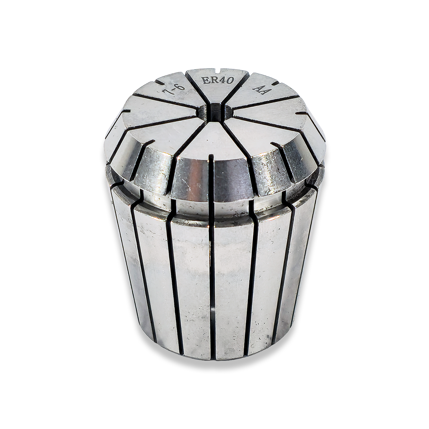 7-6MM ER40 COLLET INDIVIDUAL SPRING COLLET BY RDGTOOLS