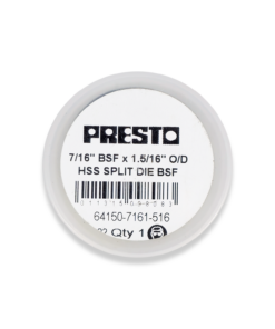 Presto 7/16" x 18tpi BSF HSS Die