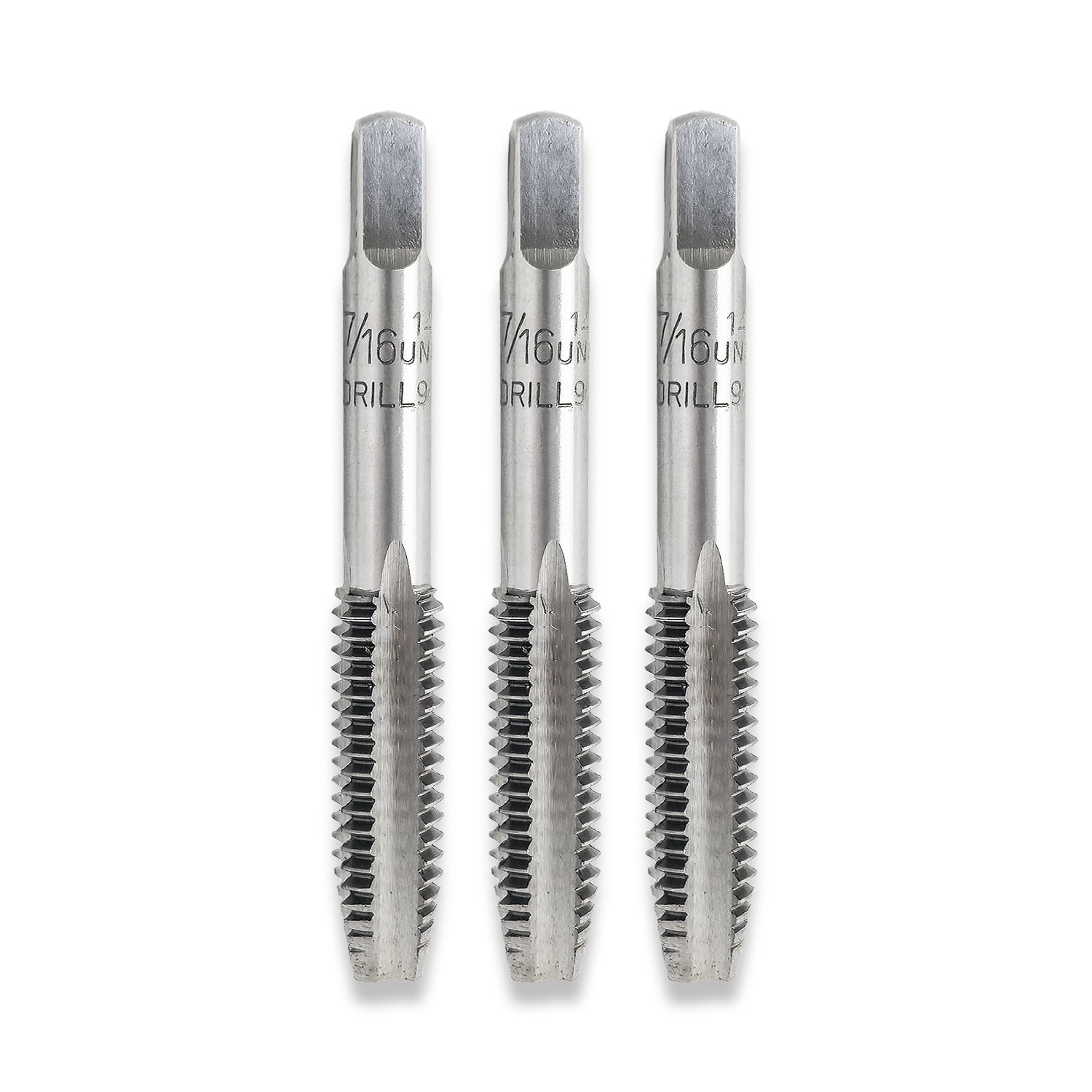 7/16" UNC TAPS SET x 14tpi