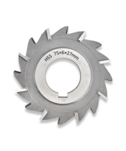 SIDE AND FACE CUTTER 75MM DIAMETER 6MM WIDE 27MM BORE