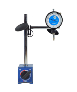 Dasqua magnetic base + metric 0-10mm dial test indicator 7611-1012