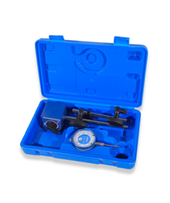 Alternative view of Dasqua magnetic base + imperial 0-1" dial test indicator 7611-2010