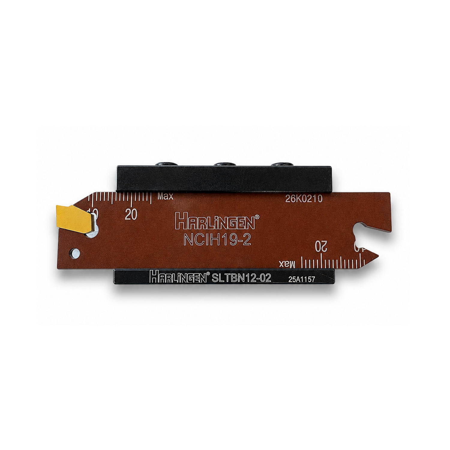 Indexable Parting Tool 2mm x 19mm blade (12mm shank) - Image 2
