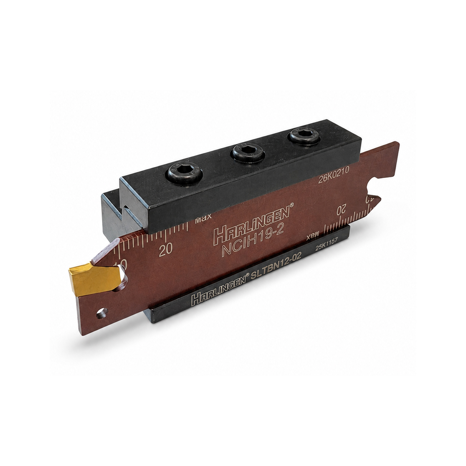 Indexable Parting Tool 2mm x 19mm blade (12mm shank)