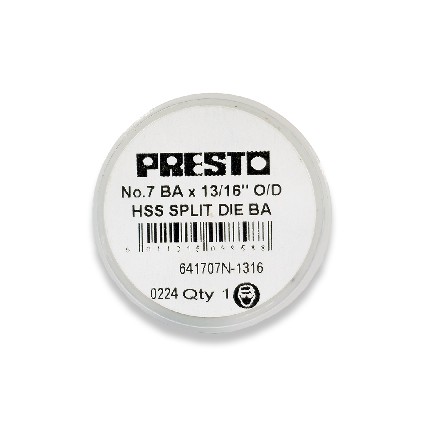 PRESTO 7BA HSS Split Die