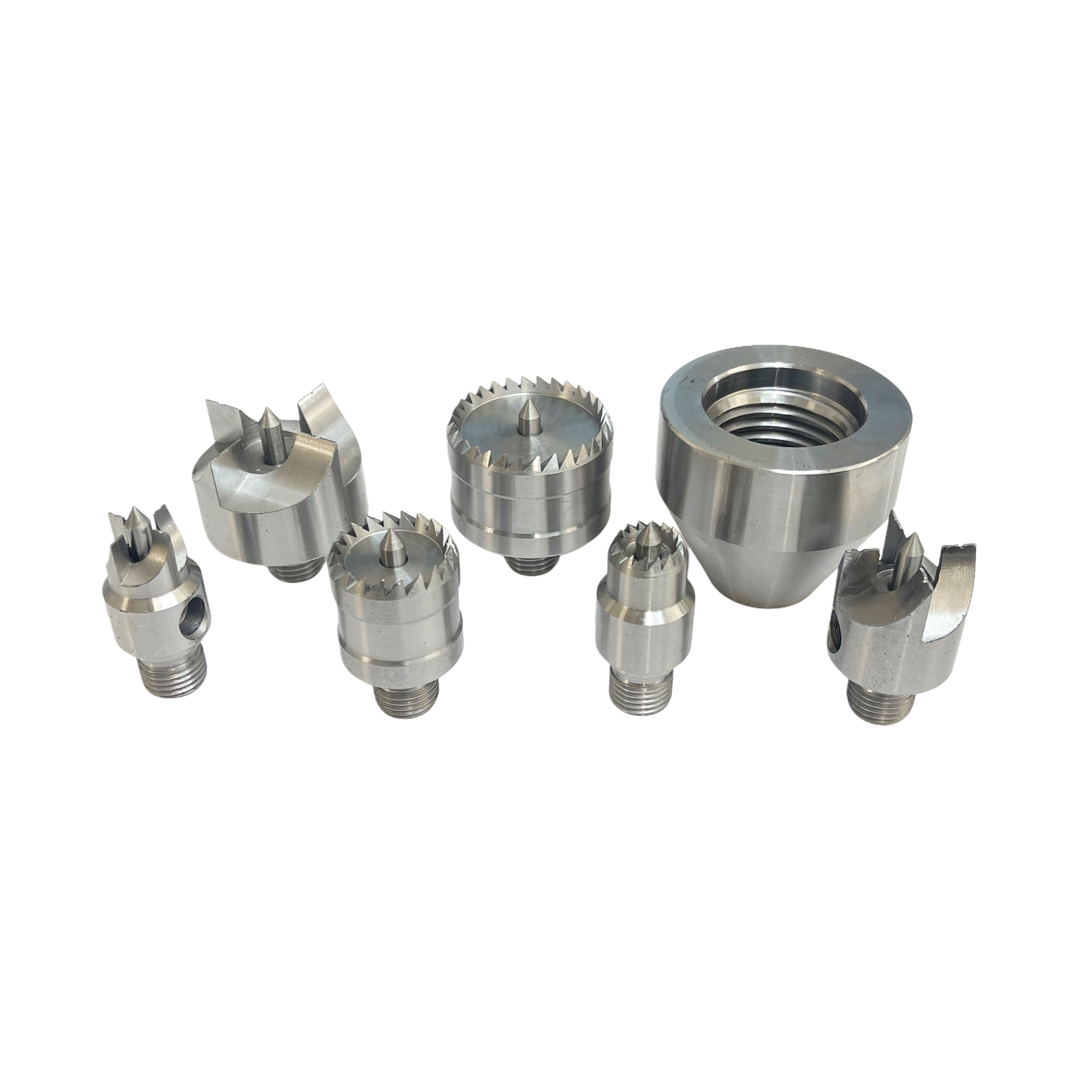 M33 x 3.5 WOOD LATHE DRIVE CENTRE SET INTERCHANGEABLE CROWN DRIVE 4 PRONG - Image 2