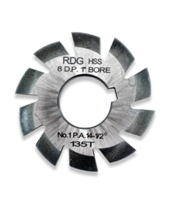 8 DP INVOLUTE GEAR CUTTER NUMBER 1