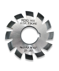 8 DP INVOLUTE GEAR CUTTER NUMBER 5
