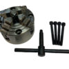 80MM 4 JAW INDEPENDENT LATHE CHUCK FRONT MOUNT