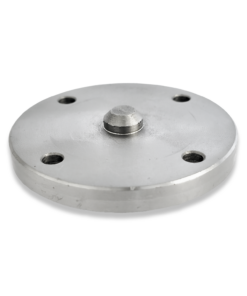 Alternative view of 80mm 4 hole rotary table adaptor threaded 12mm x 1mm