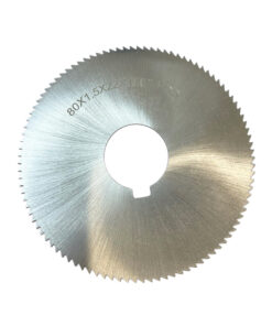 HSS SLITTING SAW 80mm diameter 1.5mm width 22mm bore