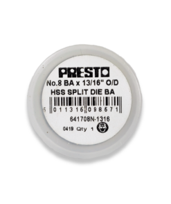 PRESTO 8BA HSS SPLIT DIE