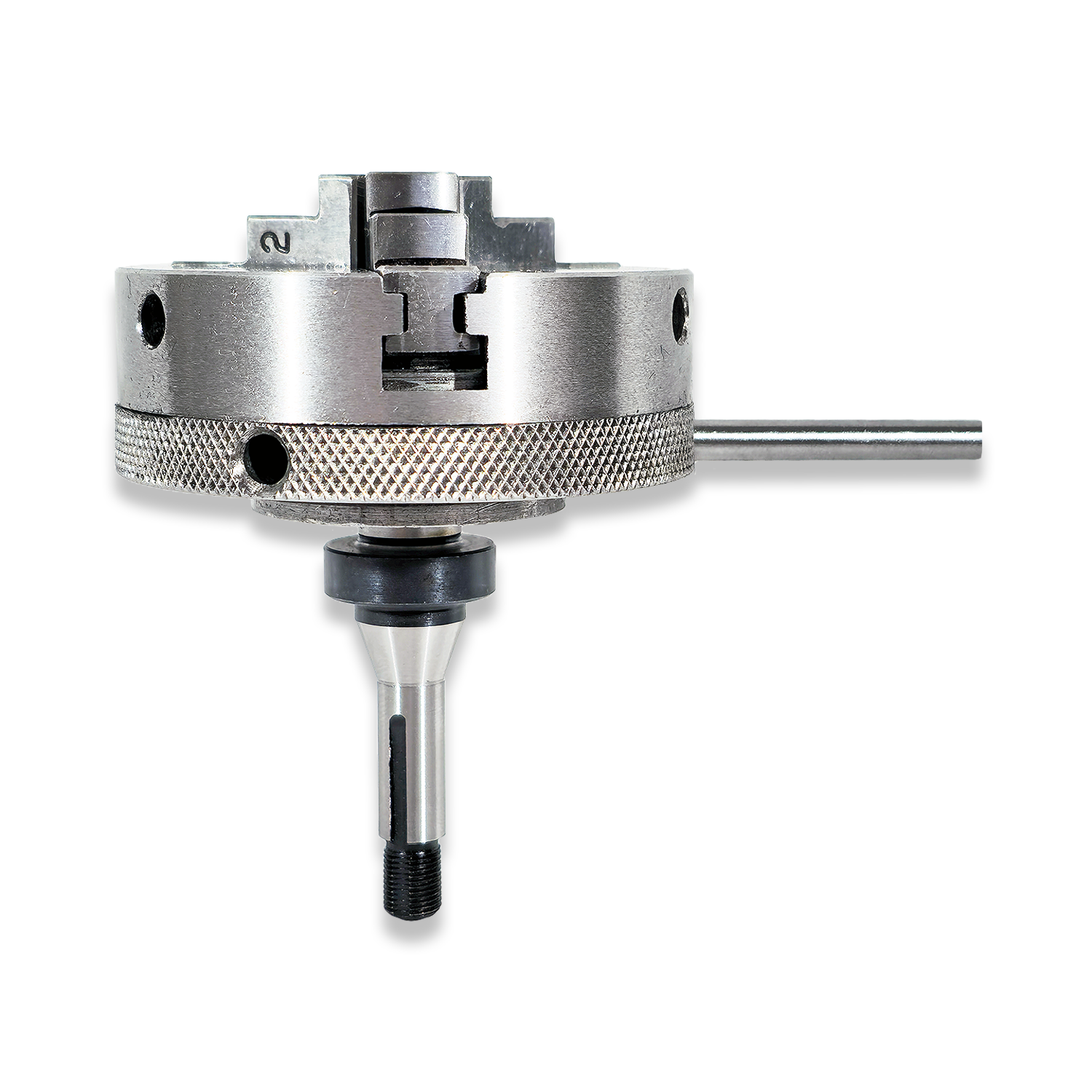 8MM 3 JAW LATHE CHUCK 50MM ECONOMY CHUCK + ARBOR - Image 2