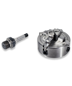8MM 4 JAW INDEPENDENT LATHE CHUCK 65MM ECONOMY CHUCK + ARBOR
