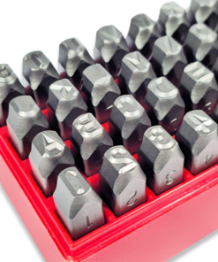 Alternative view of 8MM COMBINATION SET NUMBER / LETTER STAMPS